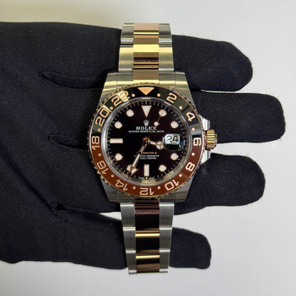 Rolex GMT-Master II 40mm Black Dial Watch Ref# 126711CHNR