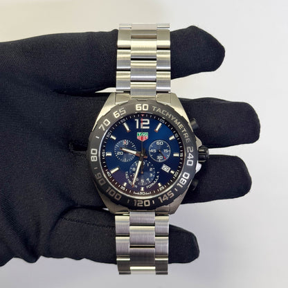 Tag Heuer Formula One 43mm Blue Dial Watch Ref# CAZ101AV.BA0842 - Happy Jewelers Fine Jewelry Lifetime Warranty