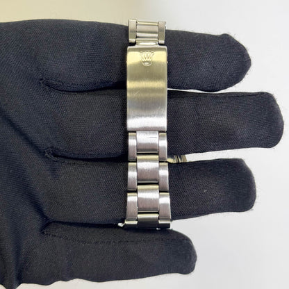 Rolex Oysterdate 34mm Black Dial Watch Ref# 6694 - Happy Jewelers Fine Jewelry Lifetime Warranty