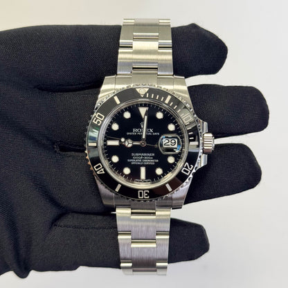 Rolex Submariner 40mm Black Dial Watch Ref# 116610LN - Happy Jewelers Fine Jewelry Lifetime Warranty
