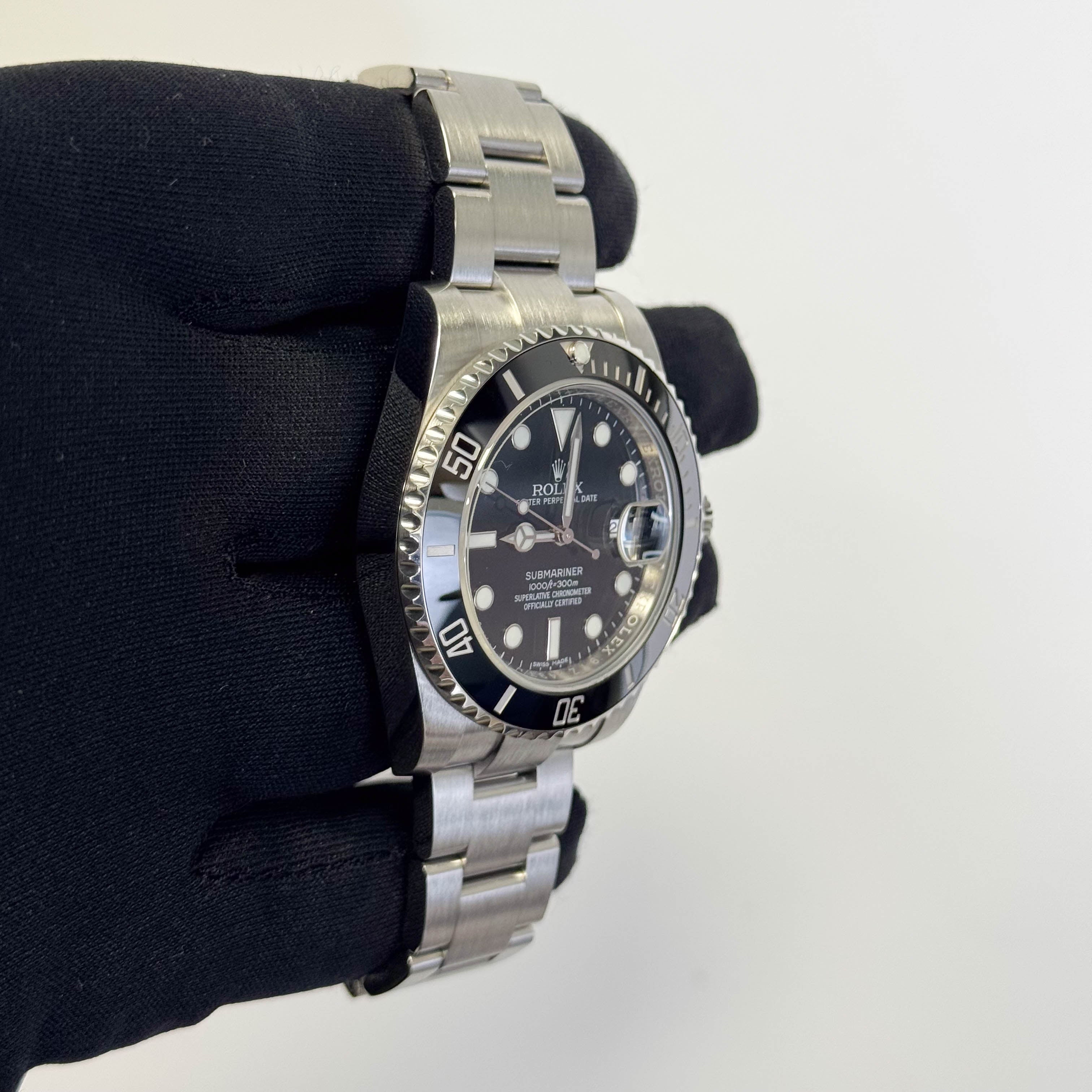Rolex Submariner 40mm Black Dial Watch Ref# 116610LN - Happy Jewelers Fine Jewelry Lifetime Warranty
