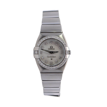 Omega Constellation 24mm MOP Dial Ref# 131.15.28.60.55.001 - Happy Jewelers Fine Jewelry Lifetime Warranty