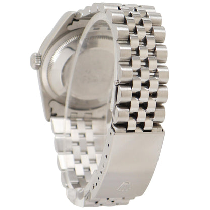 Rolex Datejust 36mm Stainless Steel Blue Roman Dial Watch Reference#: 16234 - Happy Jewelers Fine Jewelry Lifetime Warranty