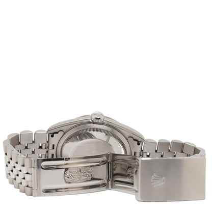 Rolex Datejust 36mm Stainless Steel Blue Roman Dial Watch Reference#: 16234 - Happy Jewelers Fine Jewelry Lifetime Warranty