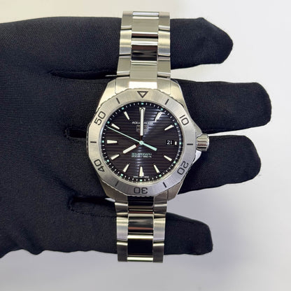 Tag Heuer Aquaracer 40mm Black Dial Watch Ref# WBP1114.BA0000 - Happy Jewelers Fine Jewelry Lifetime Warranty