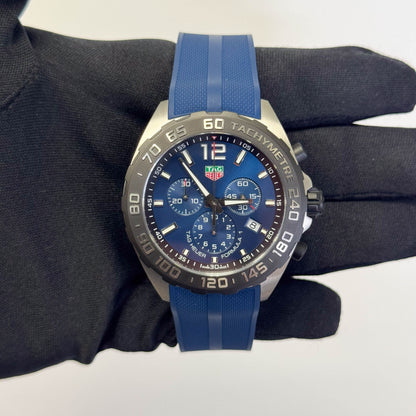 Tag Heuer Formula One 43mm Blue Dial Watch Ref# CAZ101AV.FT8077 - Happy Jewelers Fine Jewelry Lifetime Warranty
