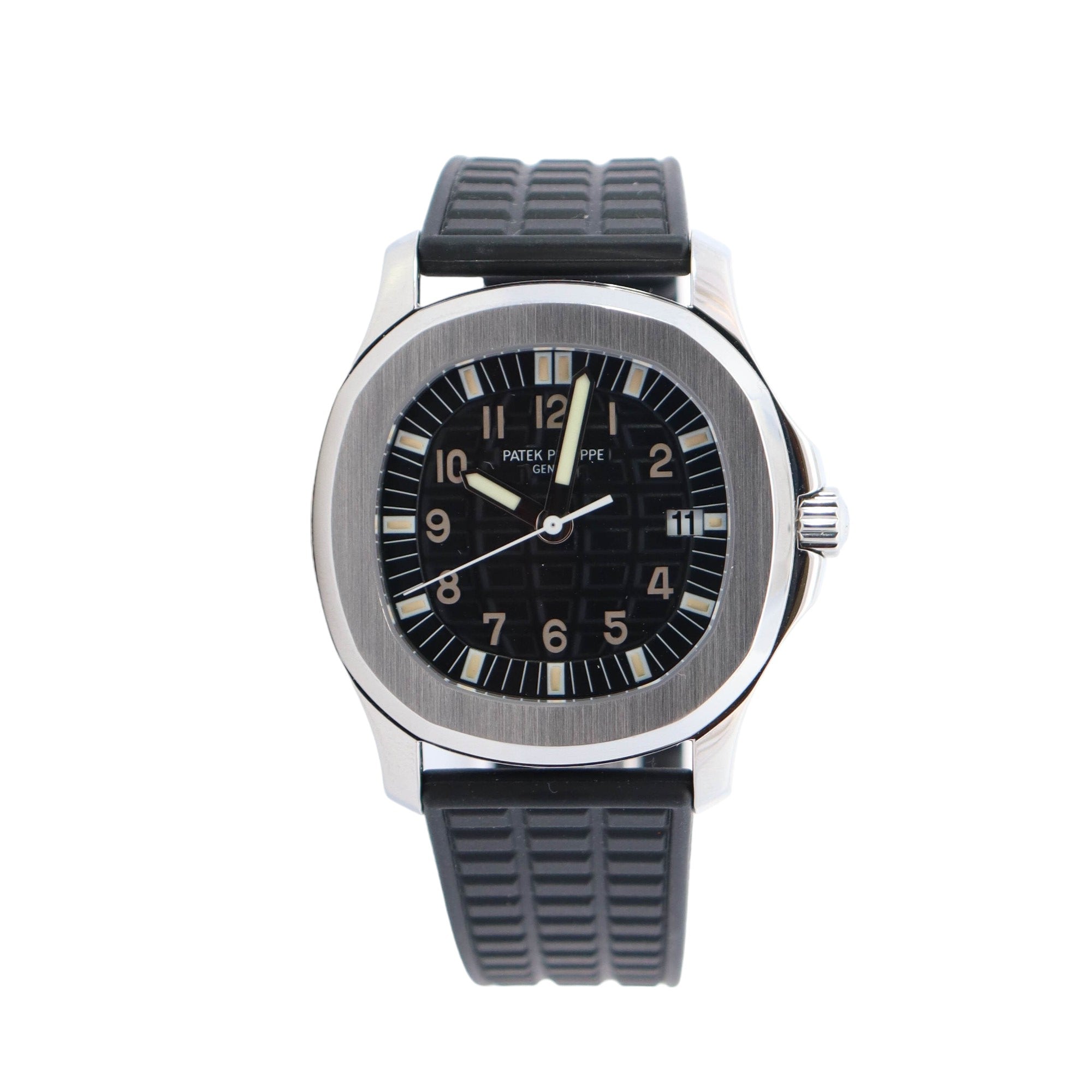 Patek Philippe Aquanaut 36mm Black Dial Ref# 5064A-001 – Happy