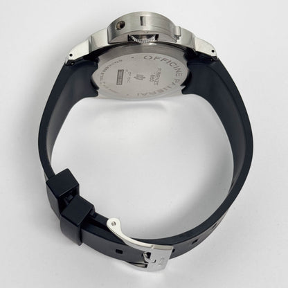 Panerai Luminor Marina Logo 44mm Black Dial Watch Ref# PAM01005