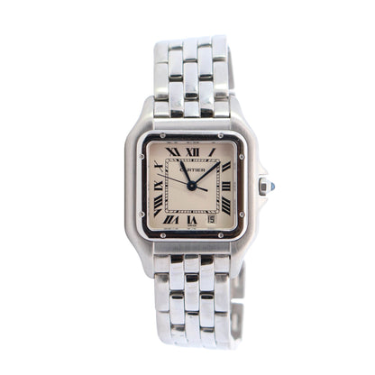 Cartier Panthere 27mm Ivory Dial Ref# W25054P5 - Happy Jewelers Fine Jewelry Lifetime Warranty