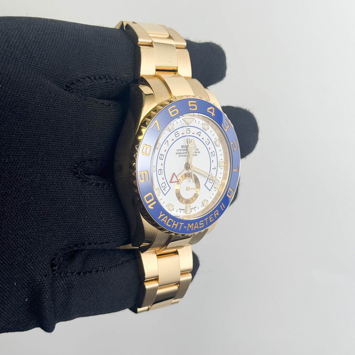 Rolex Yacht-Master II 44mm White Dial Watch Ref# 116688