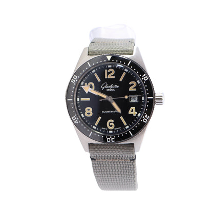 Glashutte Sea Q 39mm Black Dial Ref# 1-39-11-06-80-34 - Happy Jewelers Fine Jewelry Lifetime Warranty