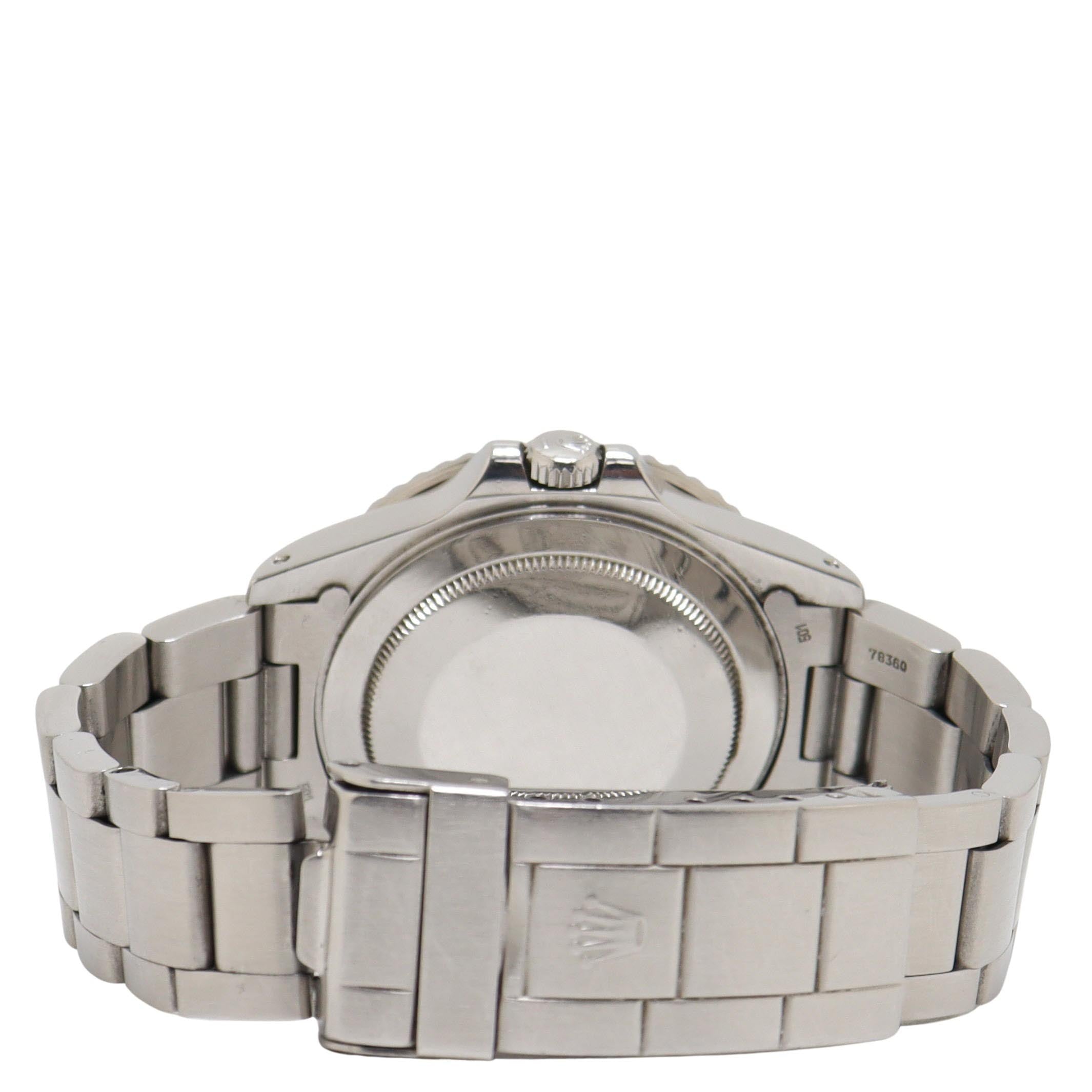 Rolex Coke GMT Master II Stainless Steel 40mm Black Dot Dial Watch Reference#: 16710 - Happy Jewelers Fine Jewelry Lifetime Warranty