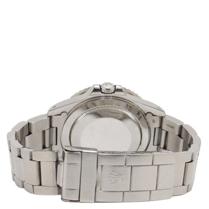 Rolex Coke GMT Master II Stainless Steel 40mm Black Dot Dial Watch Reference#: 16710 - Happy Jewelers Fine Jewelry Lifetime Warranty