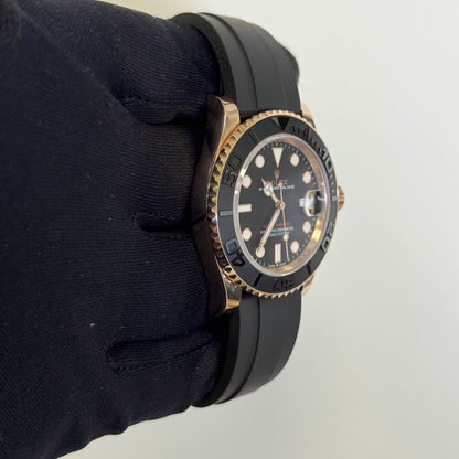 Rolex Yacht-Master 40mm Black Dial Watch Ref# 126655