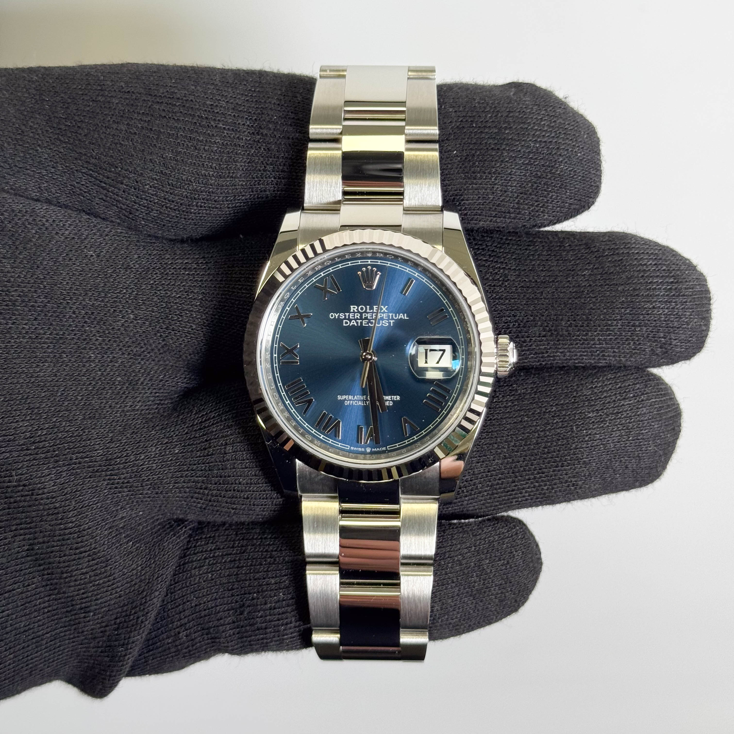 Rolex Datejust 36mm Blue Dial watch Ref# 126234