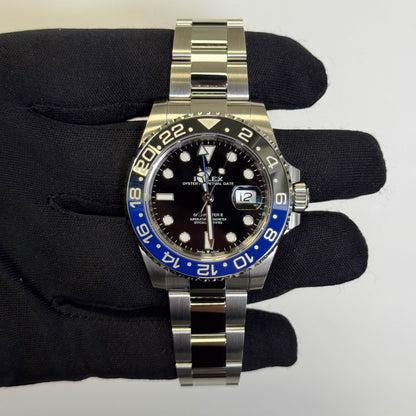 Rolex GMT-Master II 40mm Black Dial Watch Ref# 126710BLNR - Happy Jewelers Fine Jewelry Lifetime Warranty