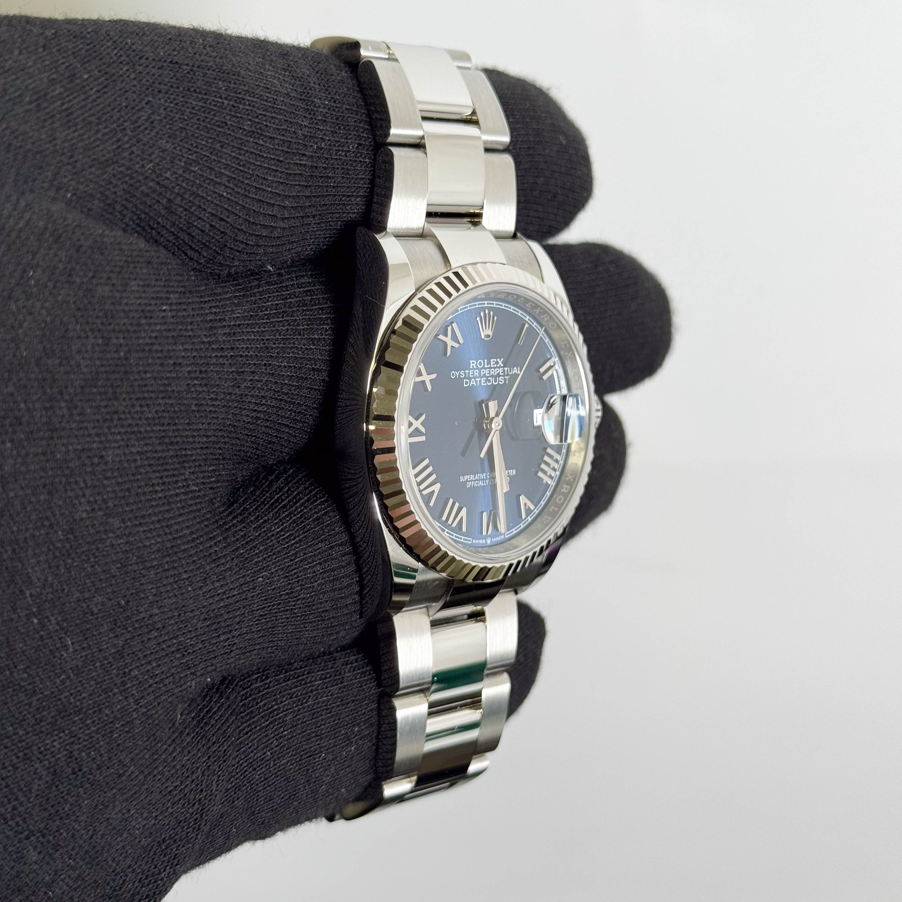 Rolex Datejust 36mm Blue Dial watch Ref# 126234