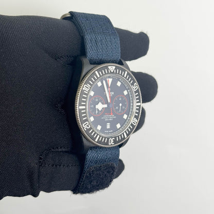 Tudor Pelagos FXD 43mm Blue Dial Watch Ref# 25807KN