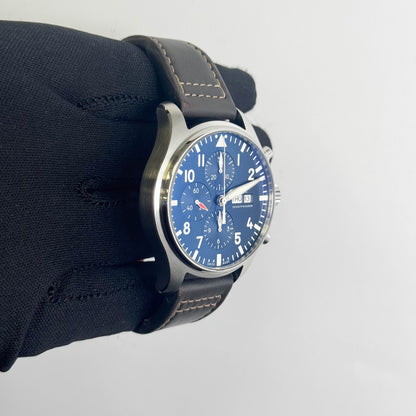 IWC Pilot's Le Petit Prince 43mm Blue Dial Watch Ref# IW377714