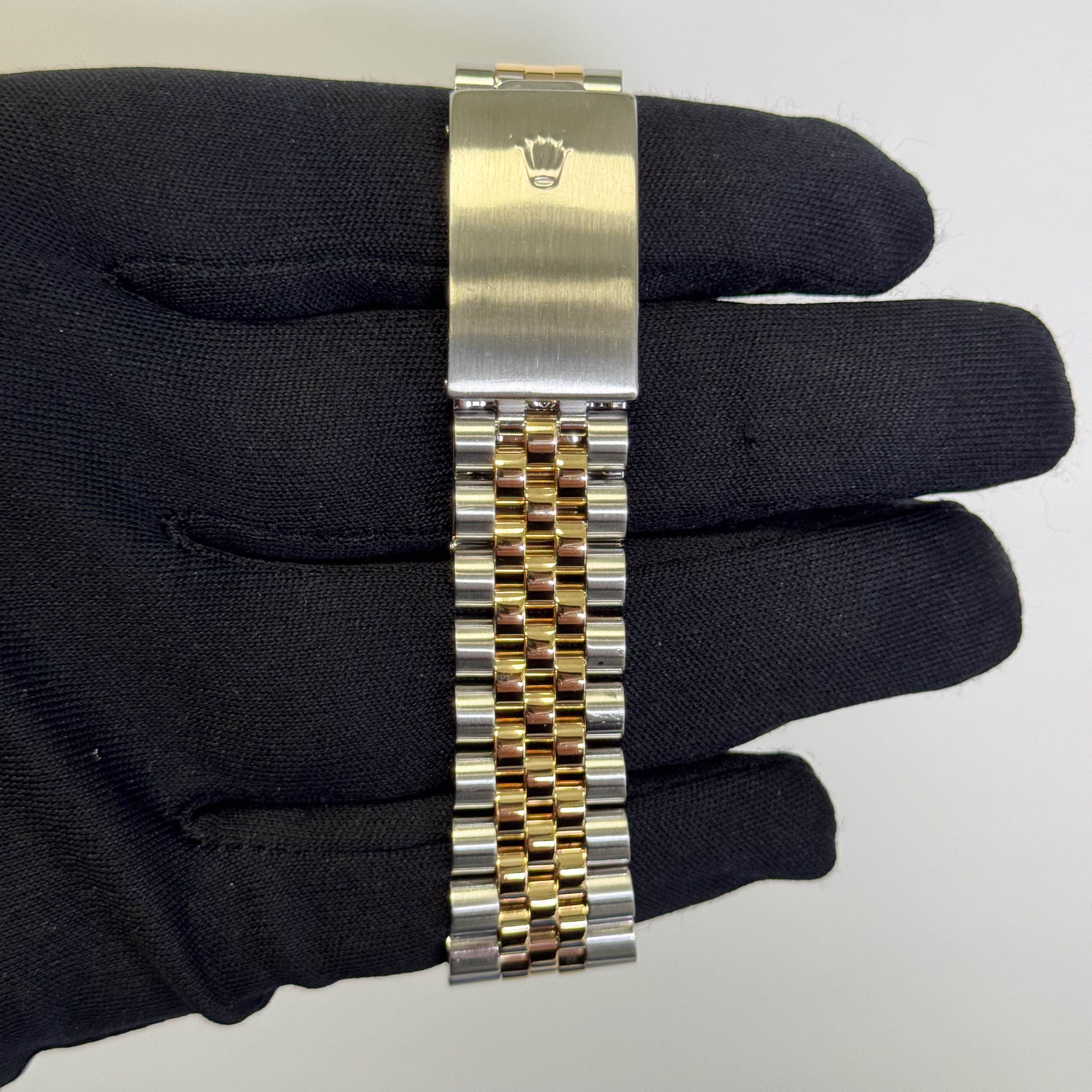 Rolex Datejust 36mm Ivory Tapestry Dial Watch Ref# 16233