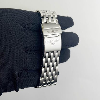 Breitling Montbrilliant Legende 47mm Black Dial Watch Ref# A23340