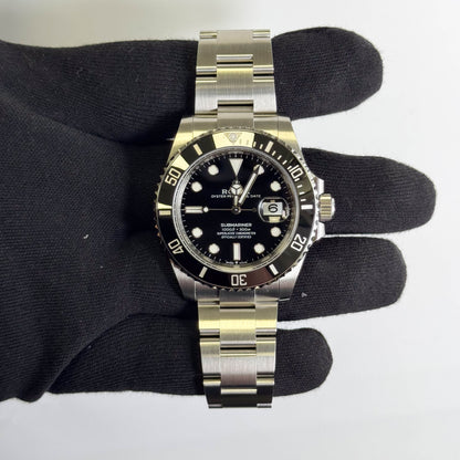 Rolex Submariner 41mm Black Dial Watch Ref# 126610LN
