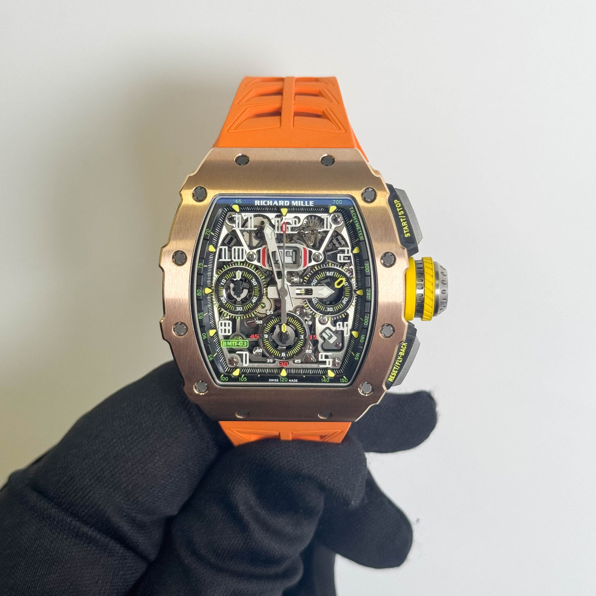 Richard Mille RM11-03 45.5x49.94mm Skeleton Dial Watch Ref: RM11-03