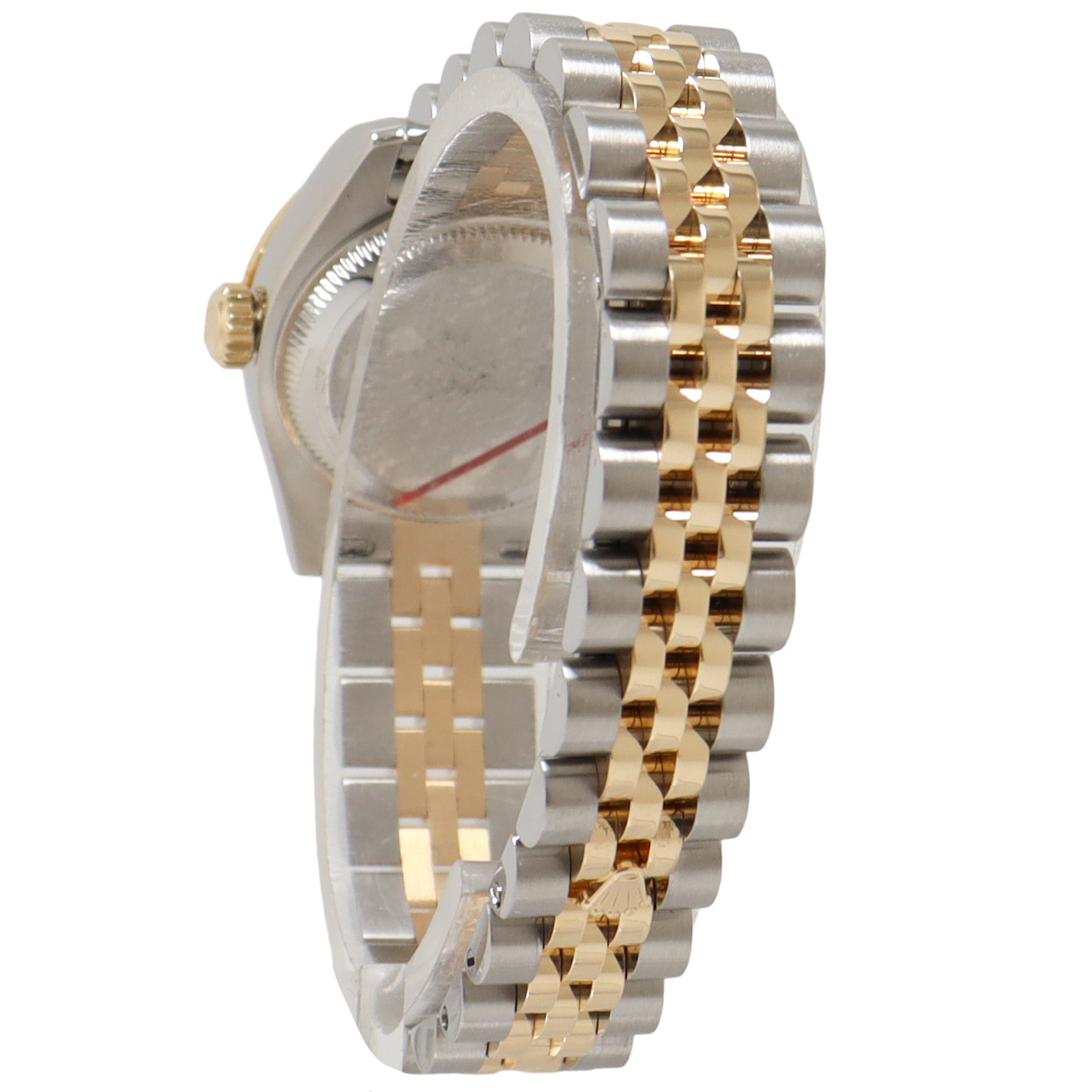 Rolex Datejust Steel & Yellow Gold 26mm Champagne Diamond Dial Watch Reference#: 69173 - Happy Jewelers Fine Jewelry Lifetime Warranty