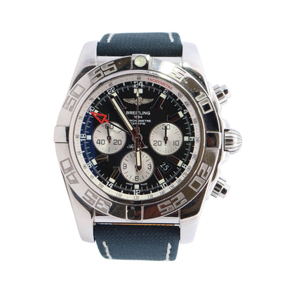 Breitling Chronomat GMT Black Chronograph Dial Ref# AB041012 - Happy Jewelers Fine Jewelry Lifetime Warranty