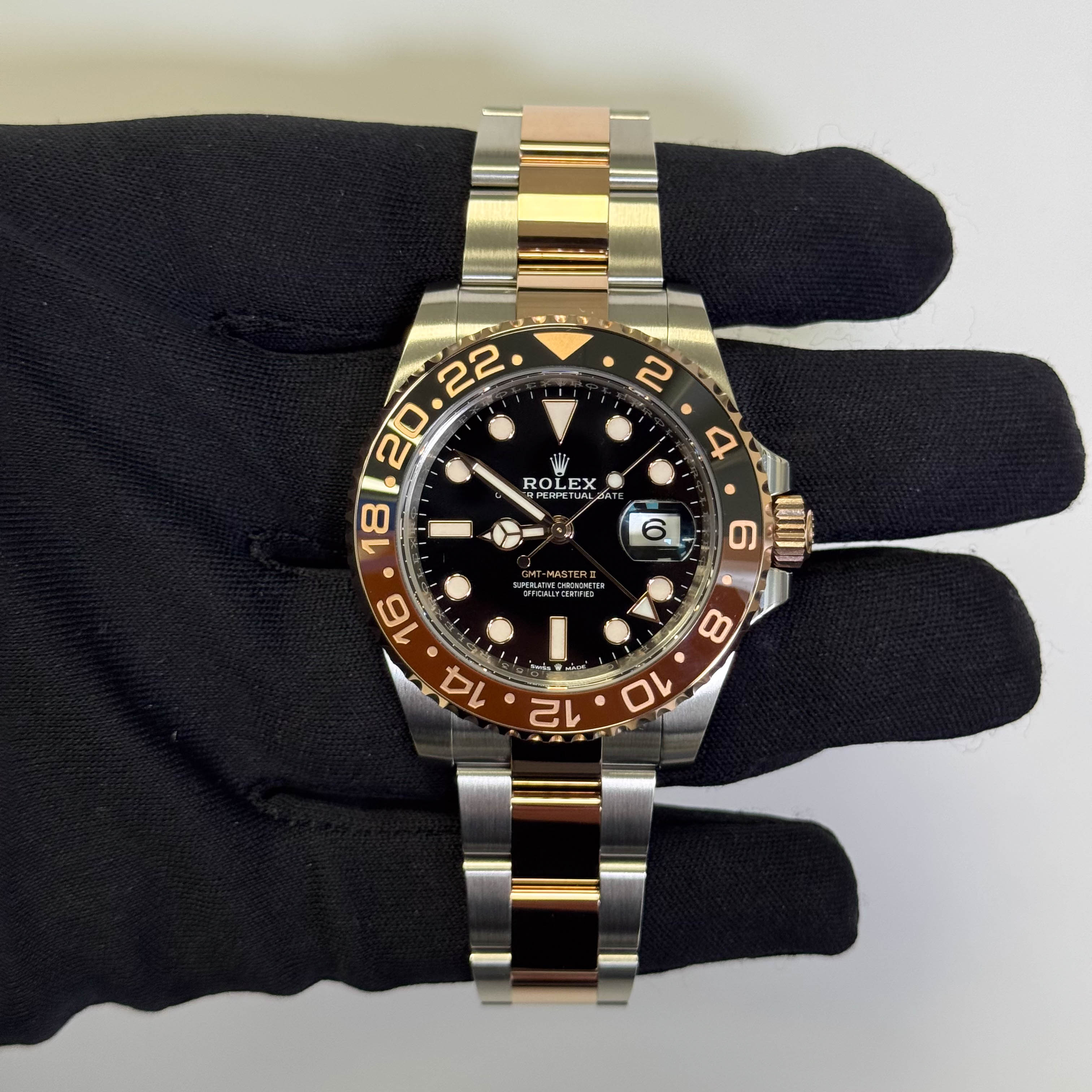 Rolex GMT-Master II 40mm Black Dial Watch Ref# 126711CHNR - Happy Jewelers Fine Jewelry Lifetime Warranty