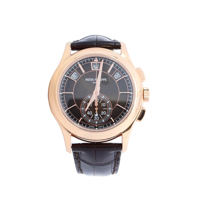 Patek Philippe Annual Calendar 42mm Brown Dial Ref# 5905R-001 - Happy Jewelers Fine Jewelry Lifetime Warranty