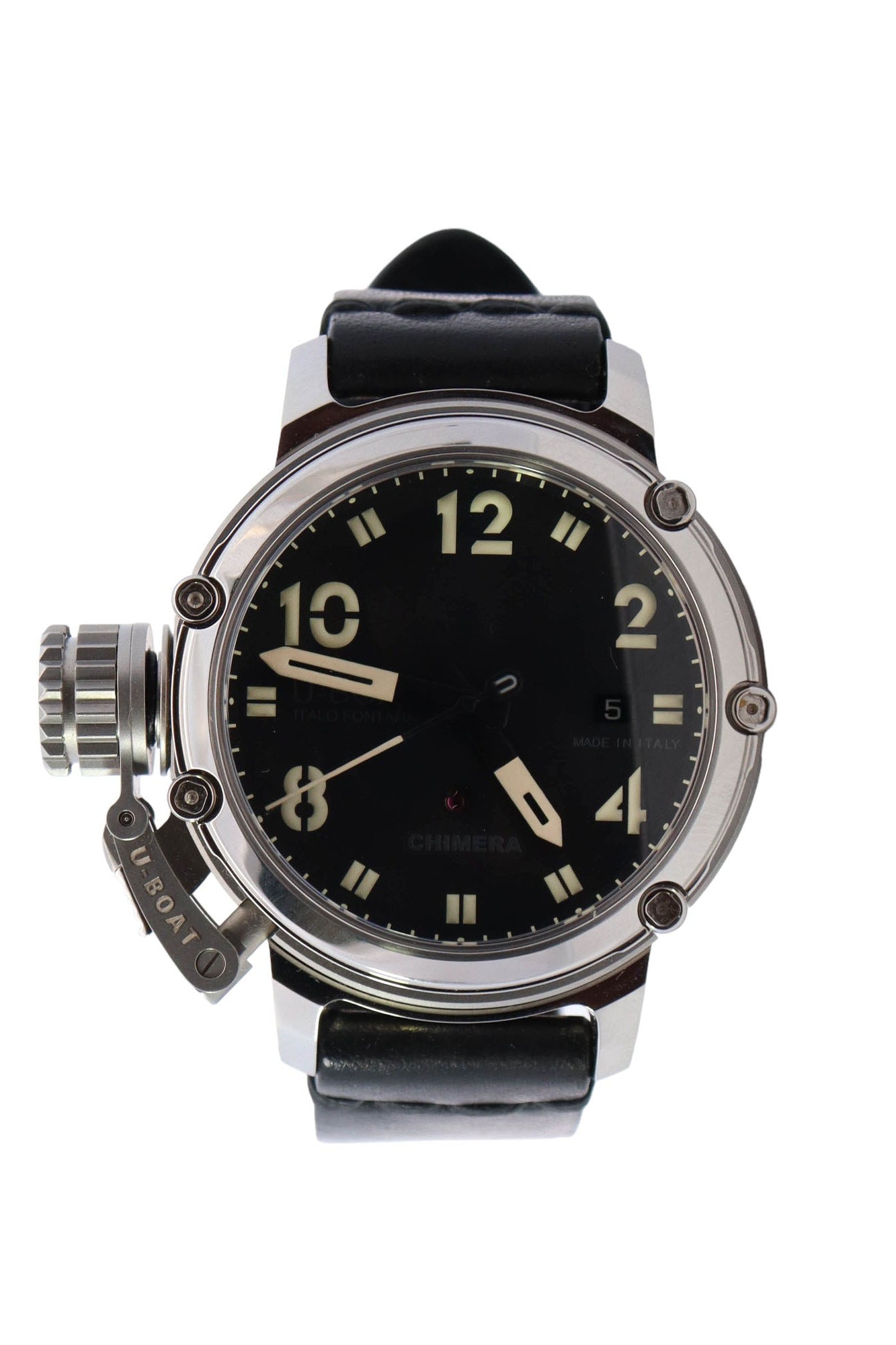U-Boat Chimera 43mm Black Dial Watch Ref# 7226 - Happy Jewelers Fine Jewelry Lifetime Warranty