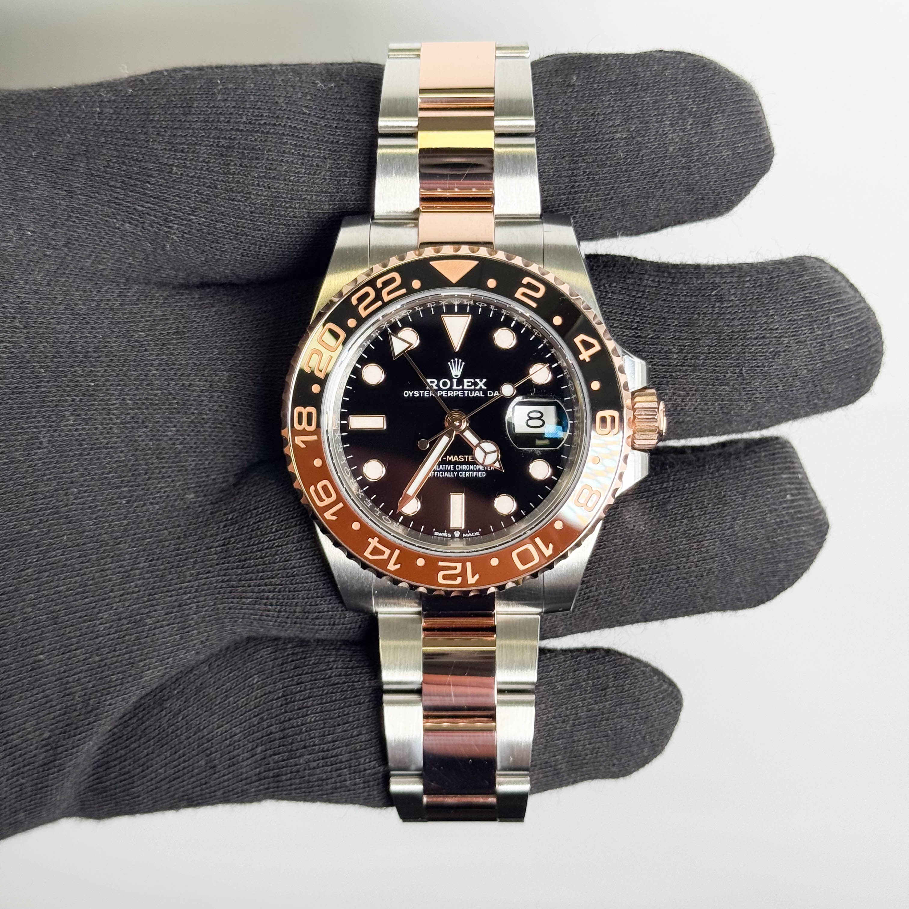 Rolex GMT-Master II 40mm Black Dial Watch Ref# 126711CHNR