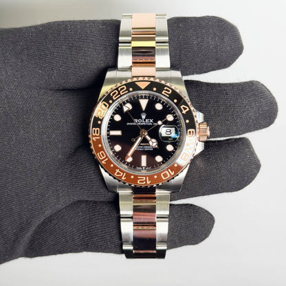 Rolex GMT-Master II 40mm Black Dial Watch Ref# 126711CHNR - Happy Jewelers Fine Jewelry Lifetime Warranty