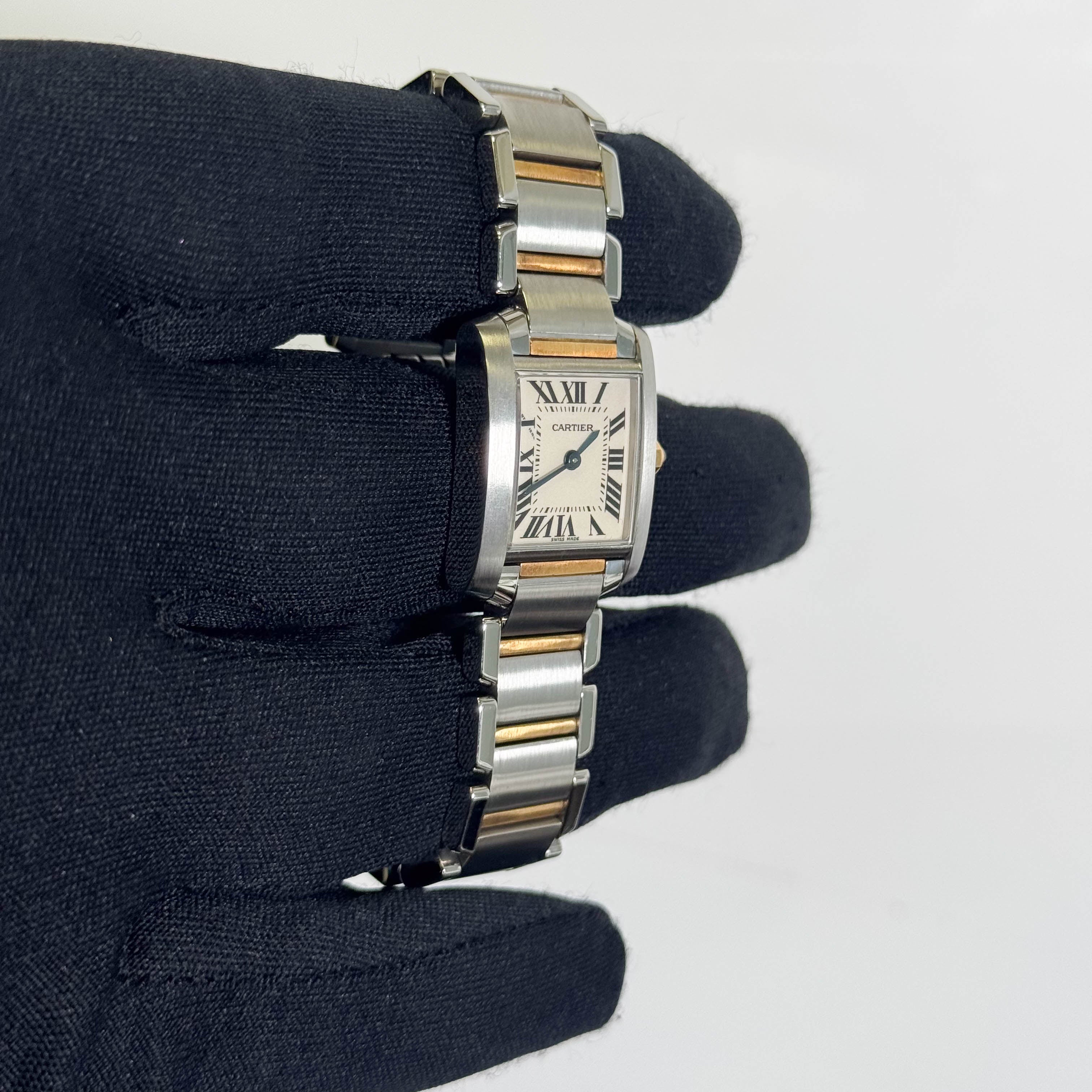 Cartier Tank 25x20mm White Dial Watch Ref# W51007Q4 - Happy Jewelers Fine Jewelry Lifetime Warranty