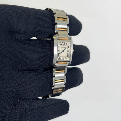 Cartier Tank 25x20mm White Dial Watch Ref# W51007Q4 - Happy Jewelers Fine Jewelry Lifetime Warranty