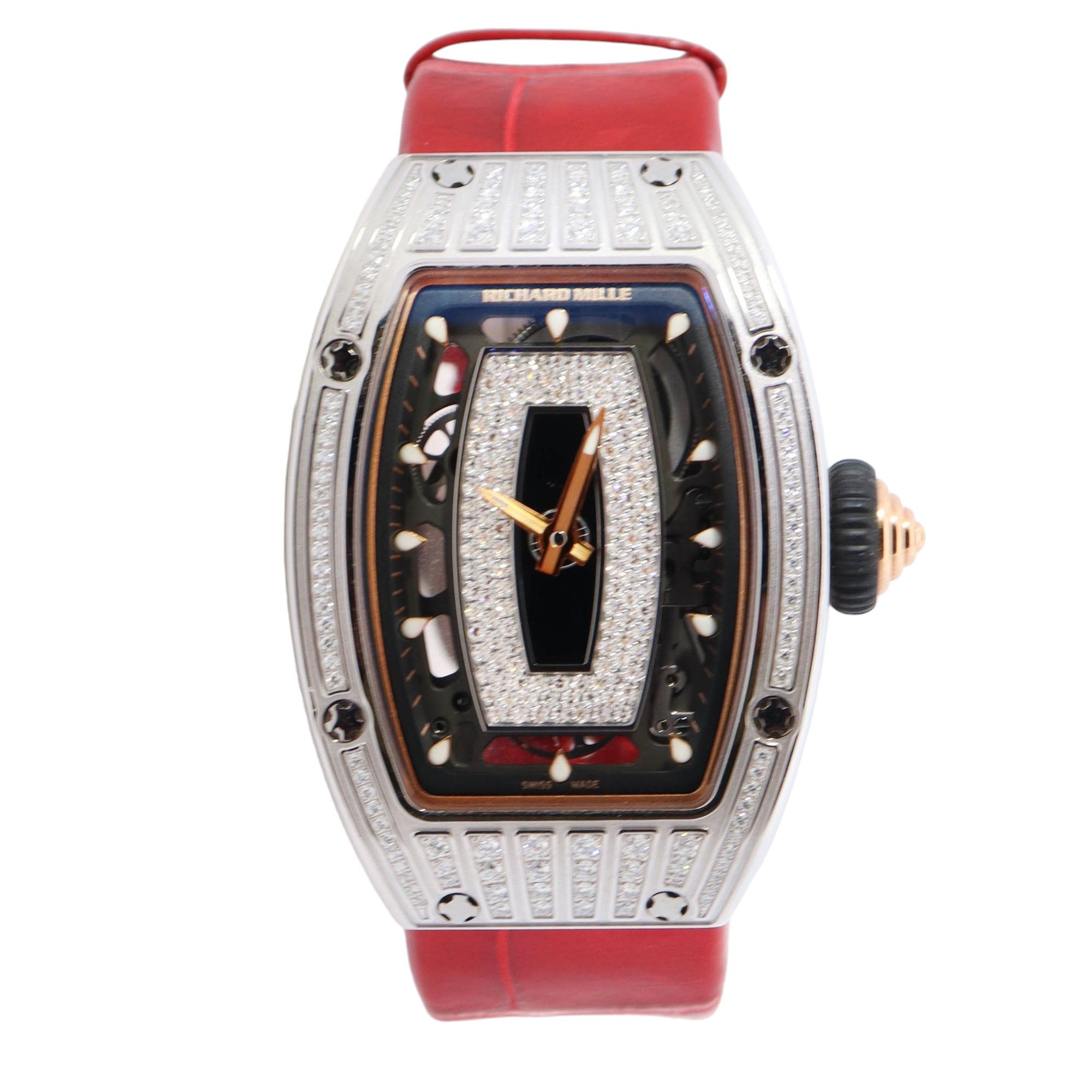 Richard Mille RM07 Skeleton Dial Watch Ref# RM07-01 - Happy Jewelers Fine Jewelry Lifetime Warranty