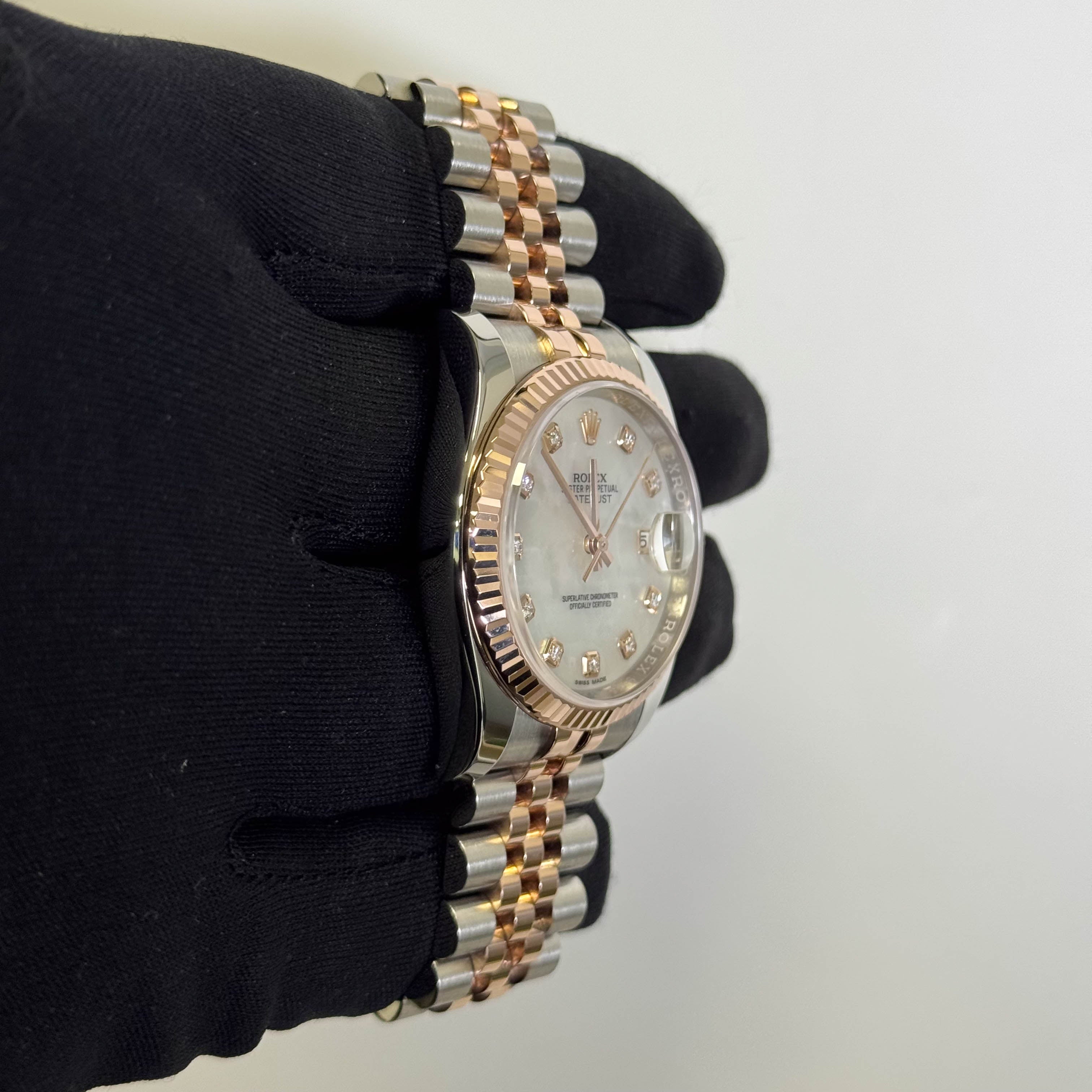 Rolex Datejust 36mm MOP Dial Watch Ref# 116231