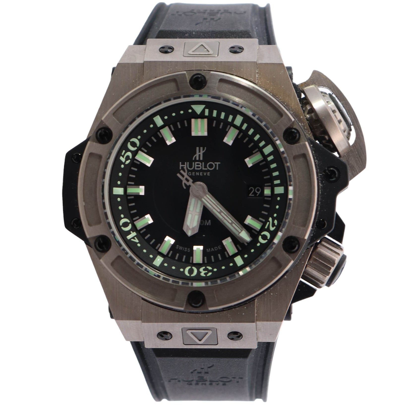 Hublot Big Bang 48mm Black Dial Watch Ref# 731.NX.1190.RX - Happy Jewelers Fine Jewelry Lifetime Warranty
