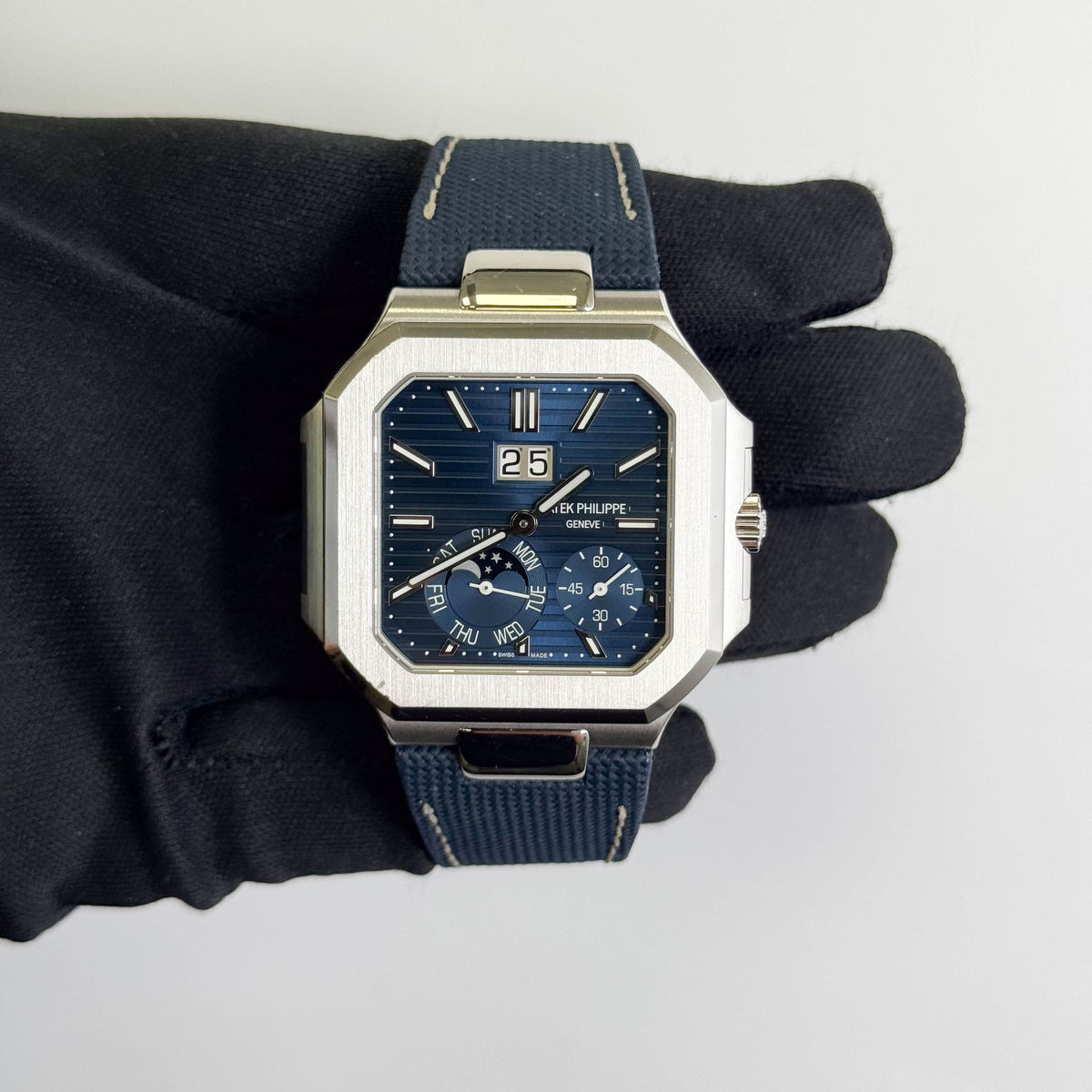 Patek Philippe Cubitus 45mm Blue Dial Watch Ref# 5822P-001