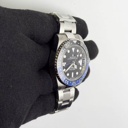 Rolex GMT Master II 40mm Black Dial Watch Ref# 126710BLNR - Happy Jewelers Fine Jewelry Lifetime Warranty