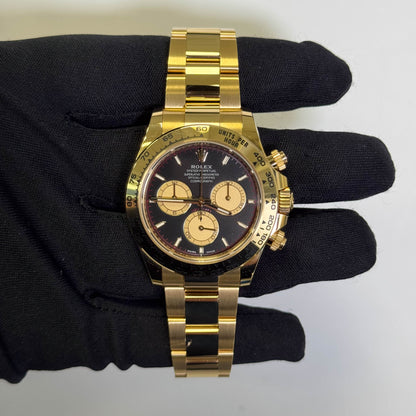 Rolex Daytona 40mm Black Dial Watch Ref# 126508 - Happy Jewelers Fine Jewelry Lifetime Warranty