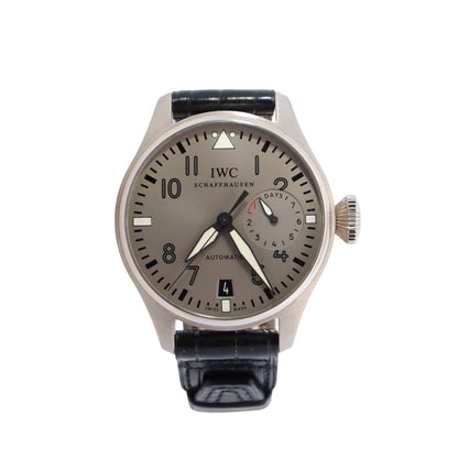 IWC Big Pilot 46mm Grey Dial Watch Ref# IWC500430 - Happy Jewelers Fine Jewelry Lifetime Warranty