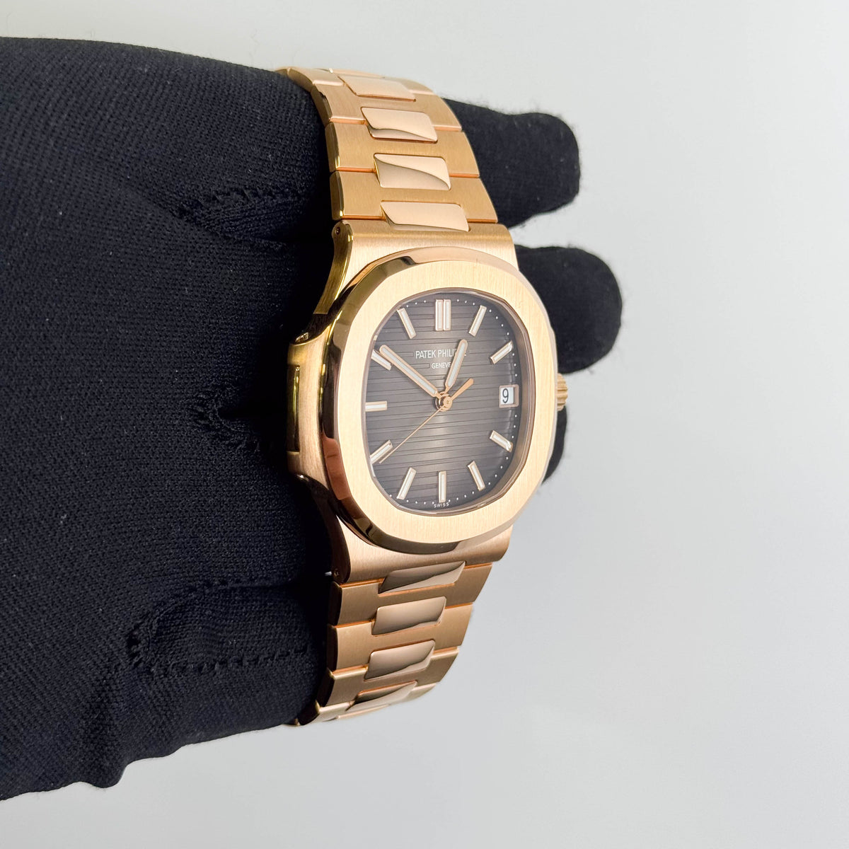 Patek Philippe Nautilus 40mm Brown Dial Watch Ref# 5711/1R-001