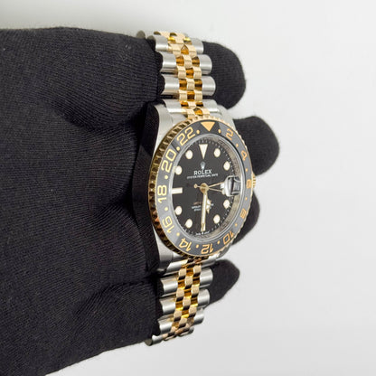 Rolex GMT-Master II Guinness 40mm Black Dial Watch Ref# 126713GRNR - Happy Jewelers Fine Jewelry Lifetime Warranty