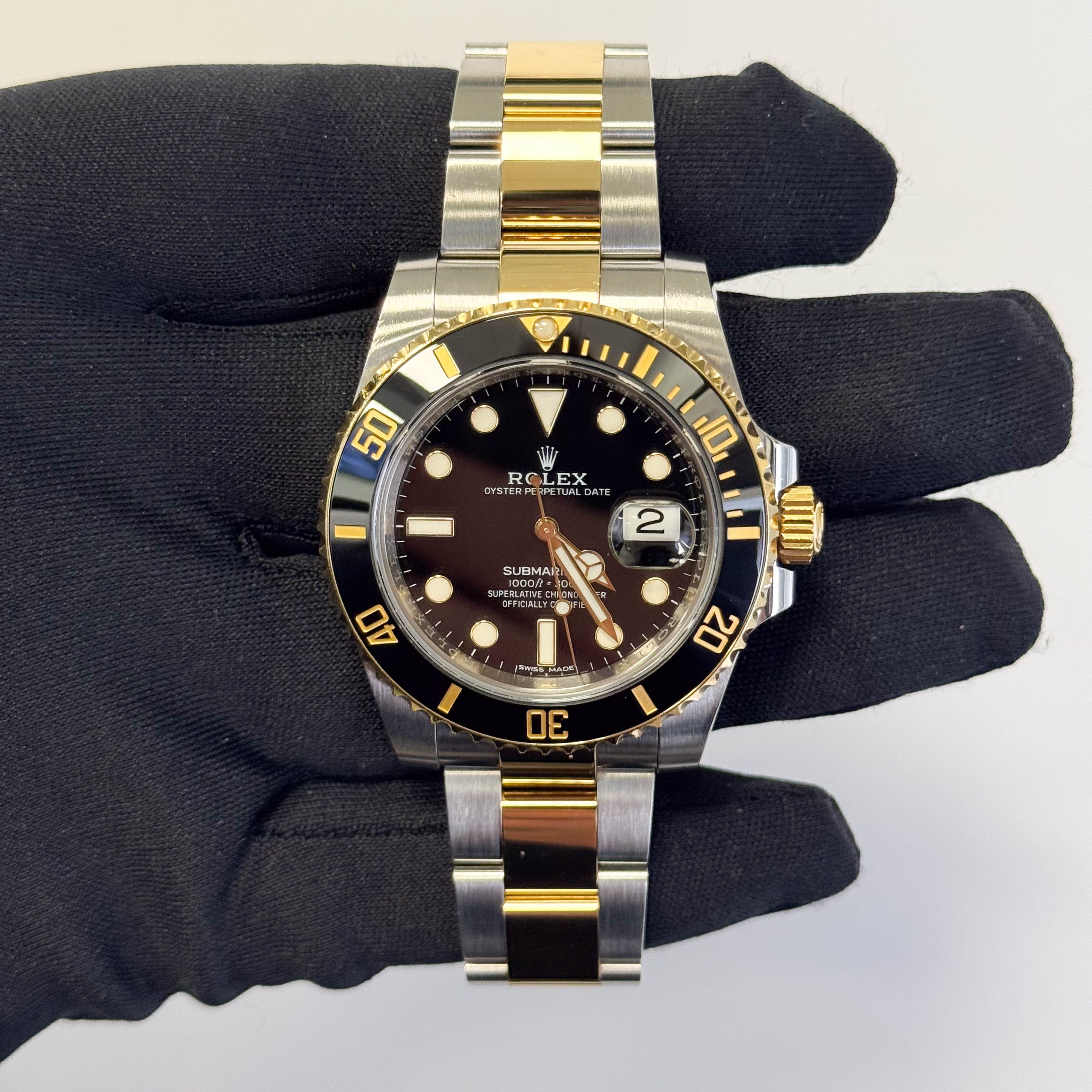 Rolex Submariner 40mm Black Dial Watch Ref# 116613LN - Happy Jewelers Fine Jewelry Lifetime Warranty