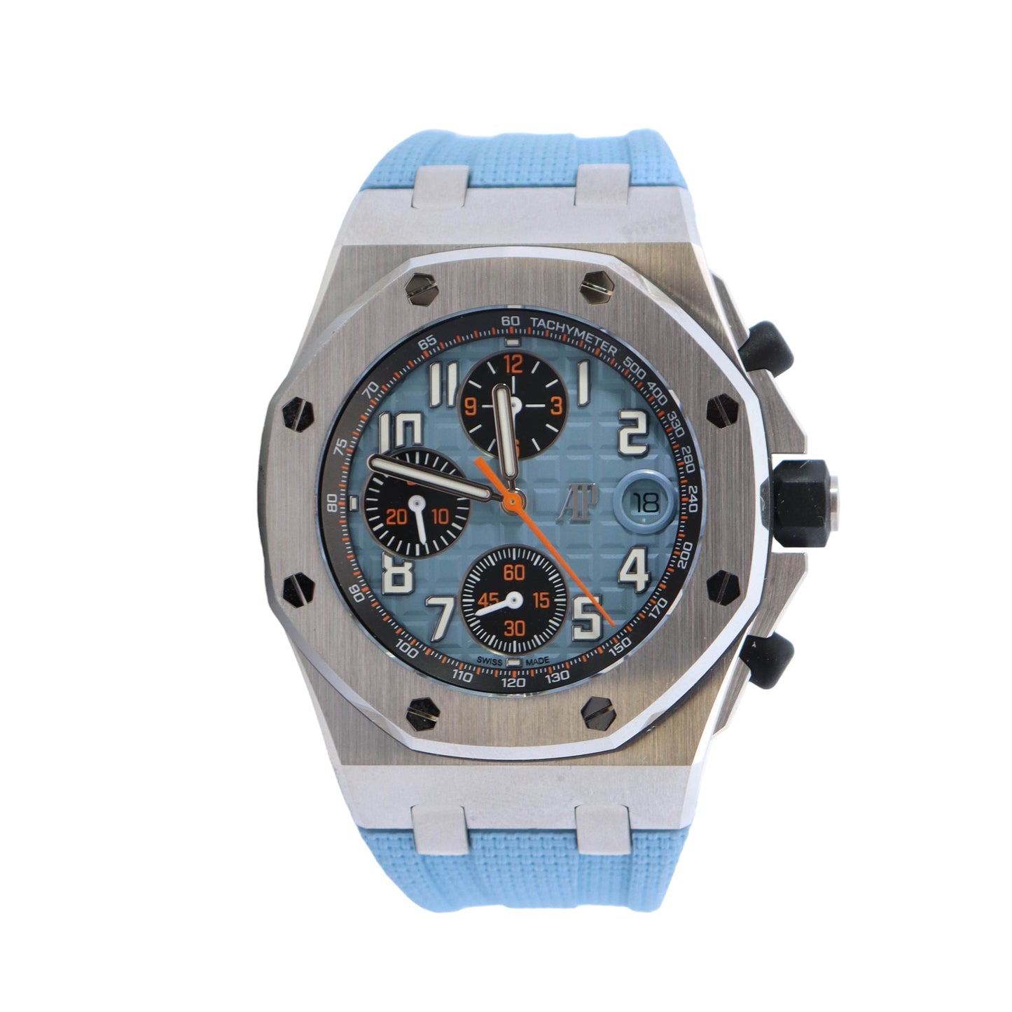 Audemars Piguet Royal Oak Offshore 42mm Blue Dial Watch Ref# 26238ST.OO.A340CA.01