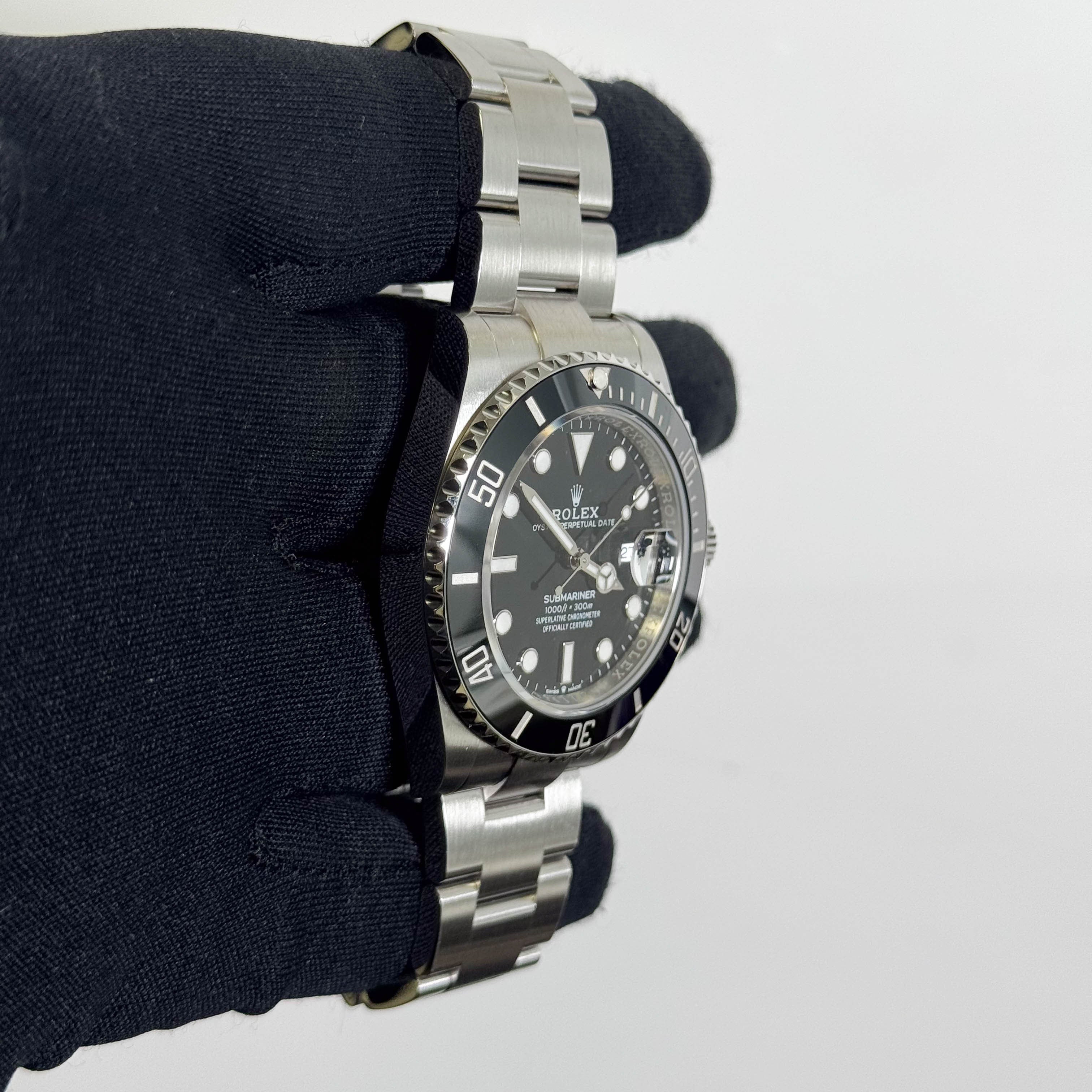 Rolex Submariner 41mm Black Dial Watch Ref# 126610LN - Happy Jewelers Fine Jewelry Lifetime Warranty