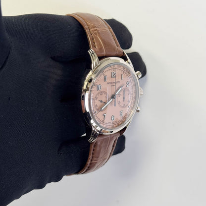 Patek Philippe Complications 41mm Salmon Dial Watch Ref# 5172G-001 - Happy Jewelers Fine Jewelry Lifetime Warranty