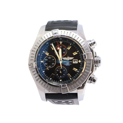 Breitling Super Avenger 48mm Black Dial Watch Ref# A1337011 - Happy Jewelers Fine Jewelry Lifetime Warranty